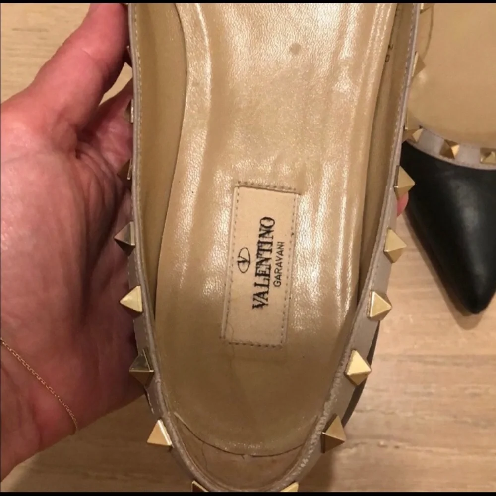 VALENTINO rock stud flats - Picture 2 of 9